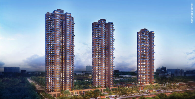 All units have unobstructed views of the central greens and the expressway.